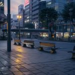 無人ストリートスナップ写真　兵庫県　西宮市　2025年11月21日　#ストリートスナップ　#streetsnap　#AIphoto　　　